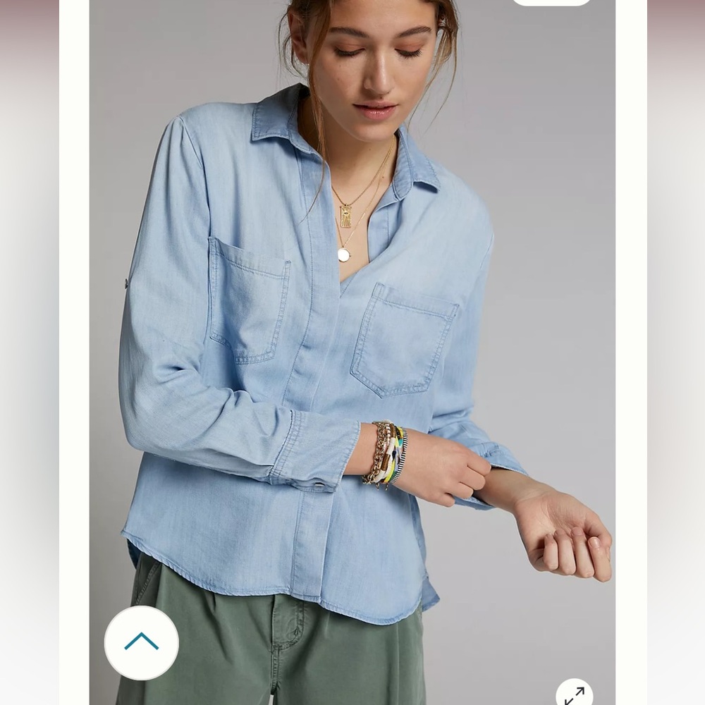 Cloth & Stone Tencel  button up